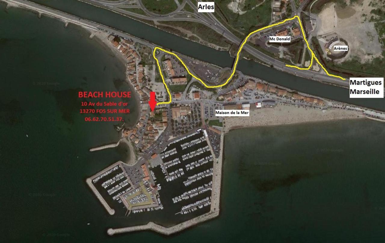Beach House Fos-sur-Mer Exterior foto